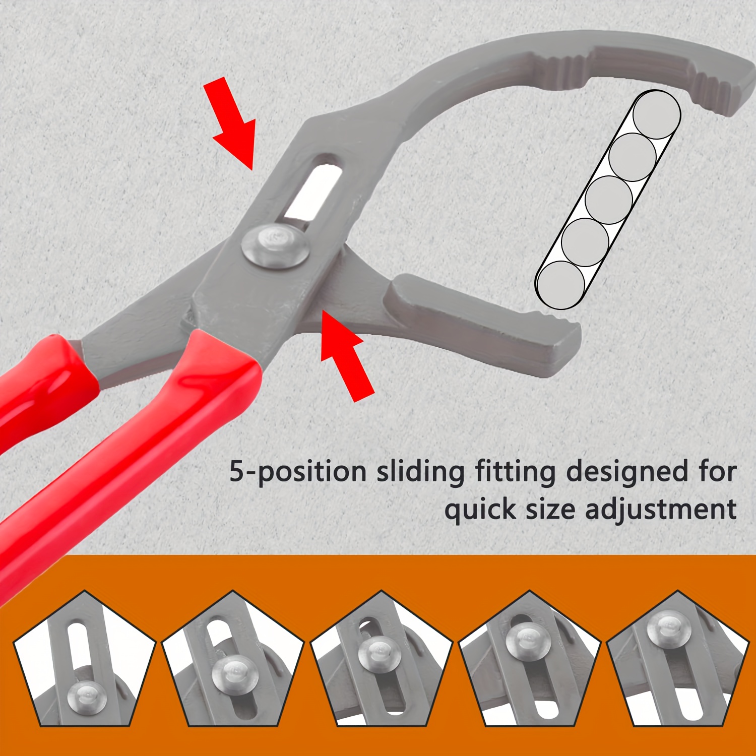 Juego de Llaves Ajustables par - Oil Filter Wrench reseña y precio