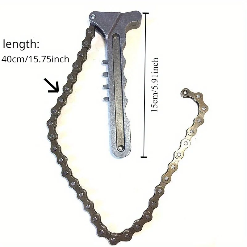 Llave de cadena para aceite de - Oil Filter Wrench reseña y precio